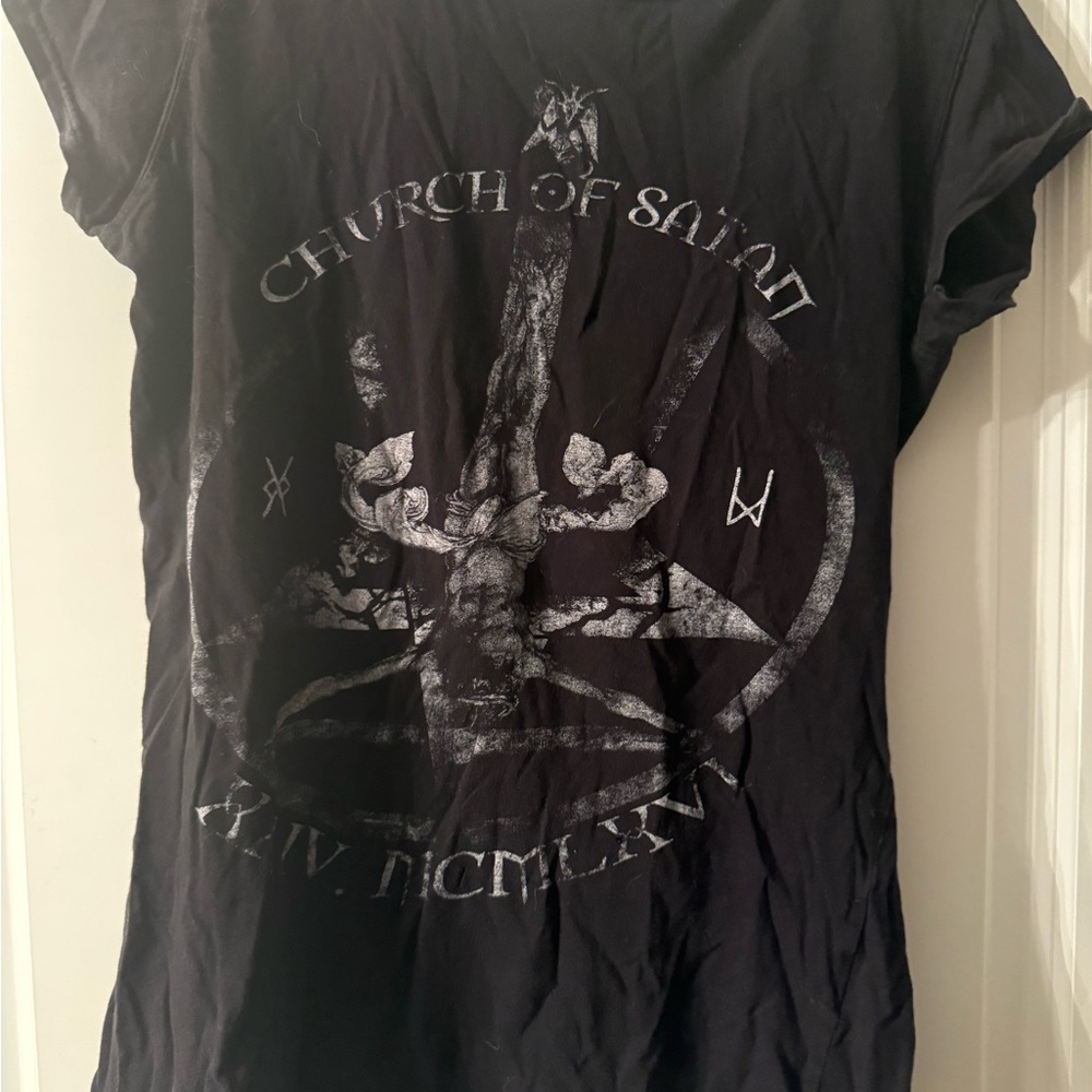 Goth Church of Satan Tshirt